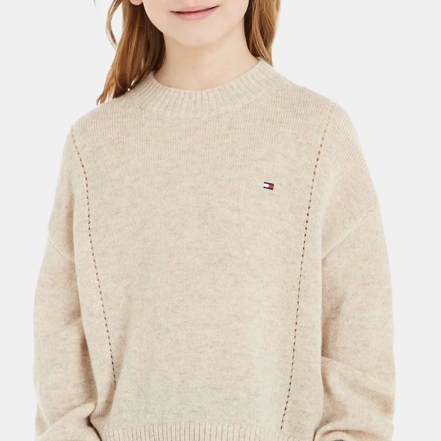 Tommy Hilfiger Essential Relaxed Fit Wool Pullover