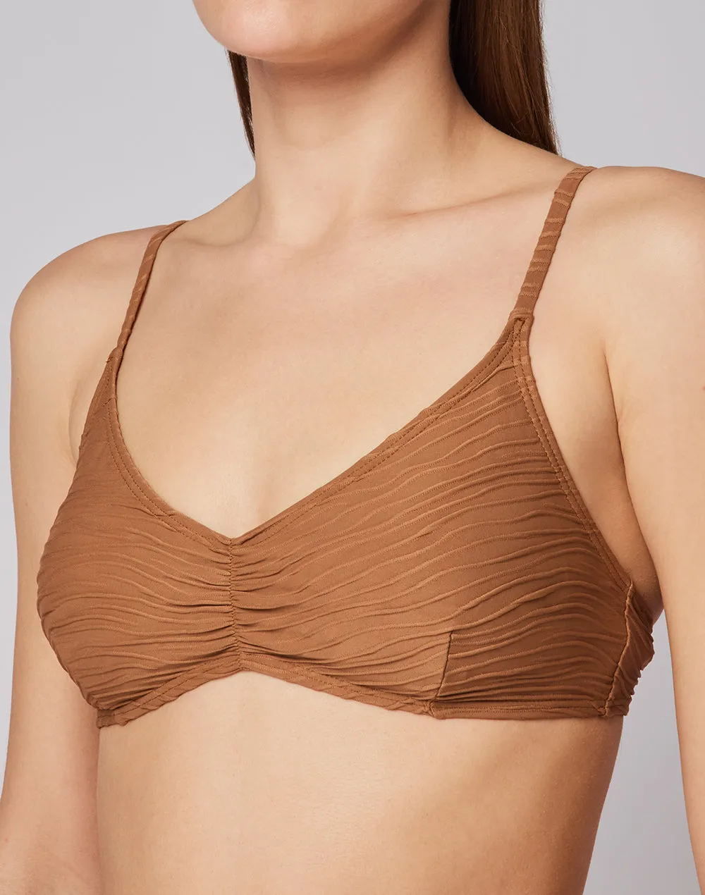 TOP BRALETTE EFFETTO WAVE