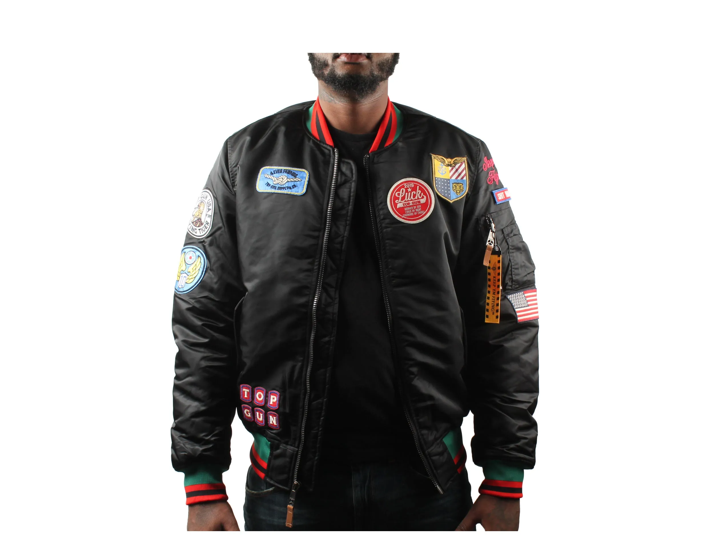 Top Gun Luck Bomber Men's Jacket