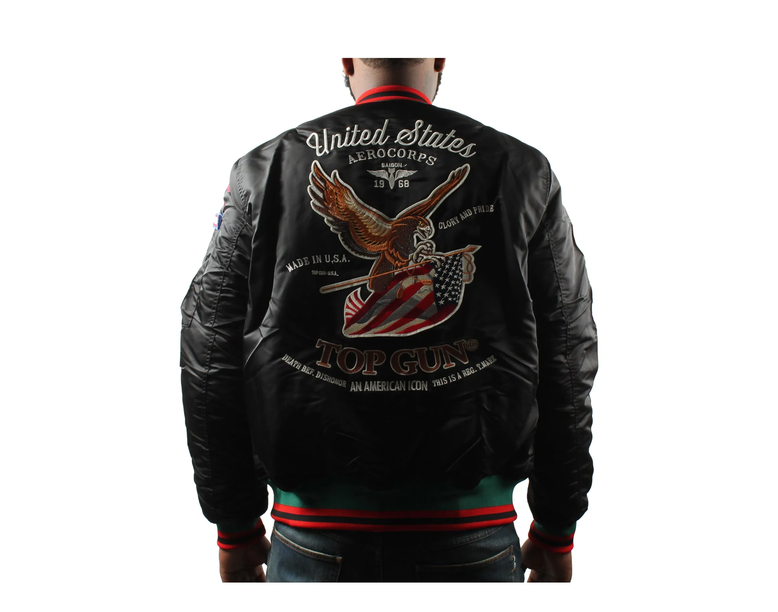 Top Gun Luck Bomber Men's Jacket