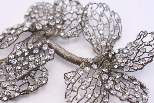 Vintage 20's Rhinestone Hair Jewelry