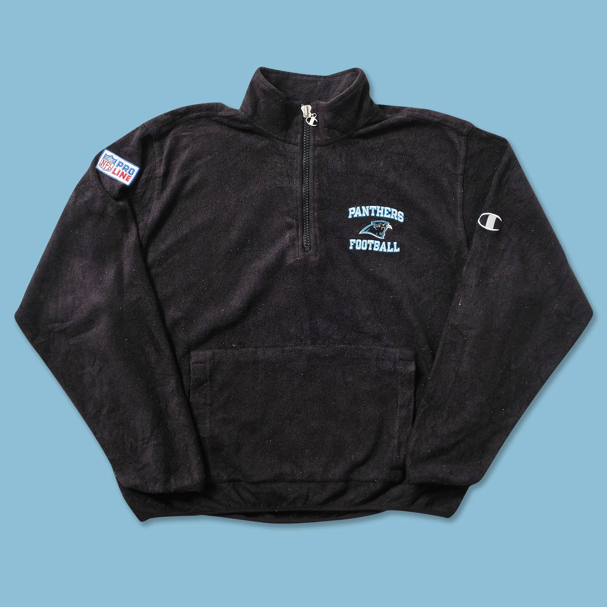 Vintage Champion Carolina Panthers Fleece Large