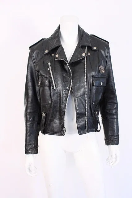 Vintage HARLEY DAVIDSON Leather Motorcycle Jacket