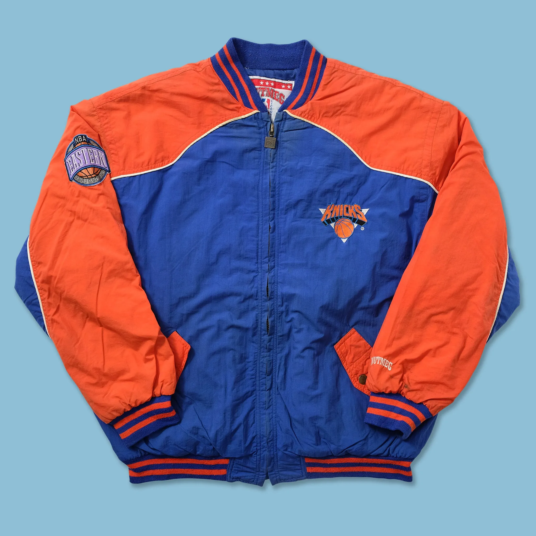 Vintage New York Knicks Padded Varsity Jacket XXL