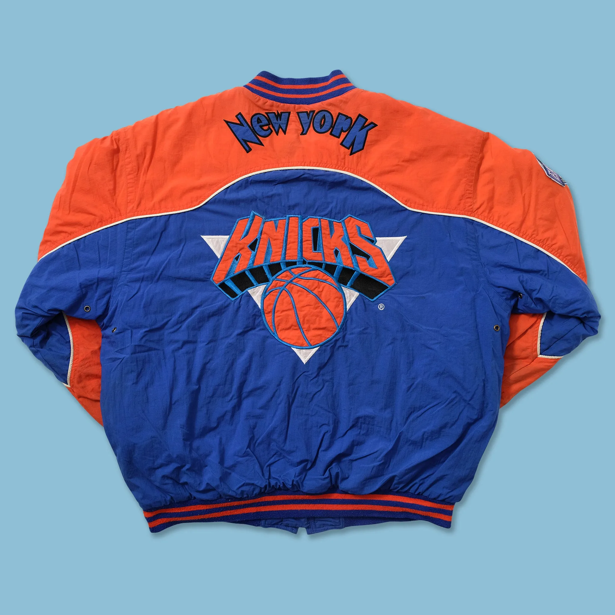 Vintage New York Knicks Padded Varsity Jacket XXL