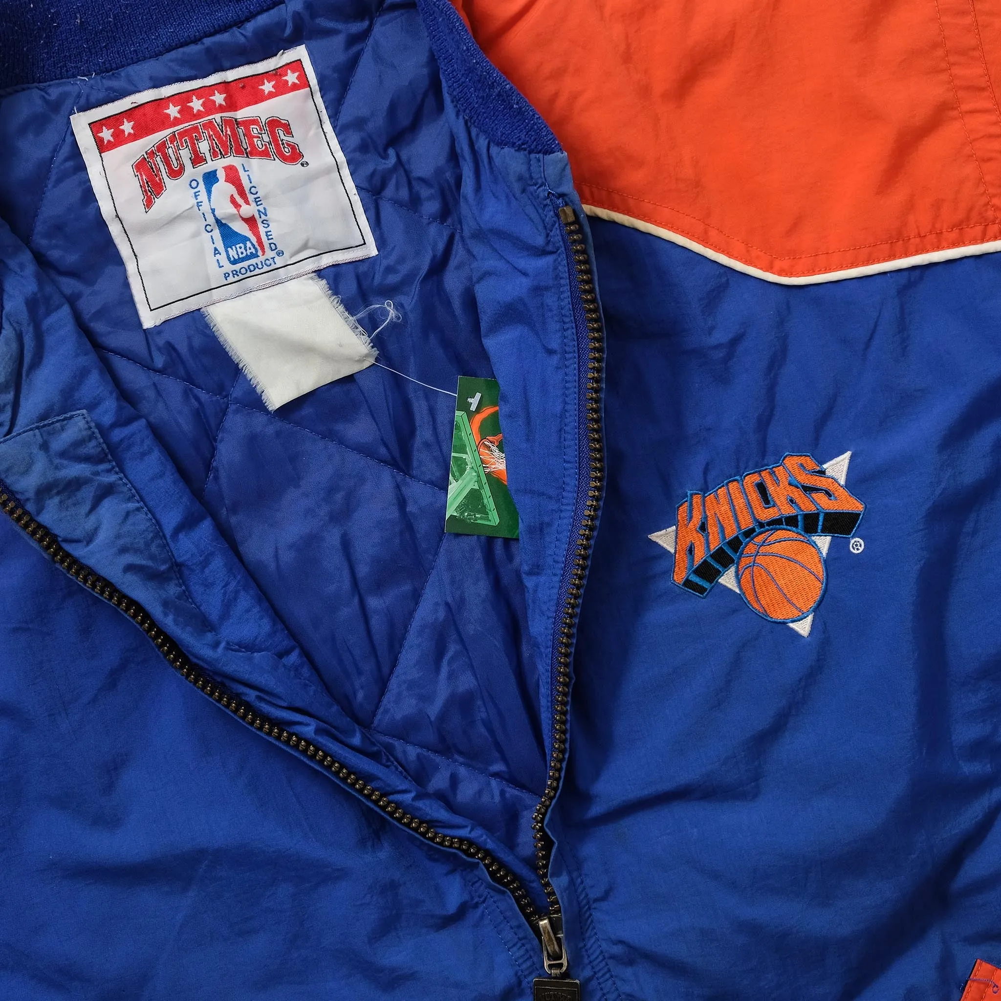 Vintage New York Knicks Padded Varsity Jacket XXL