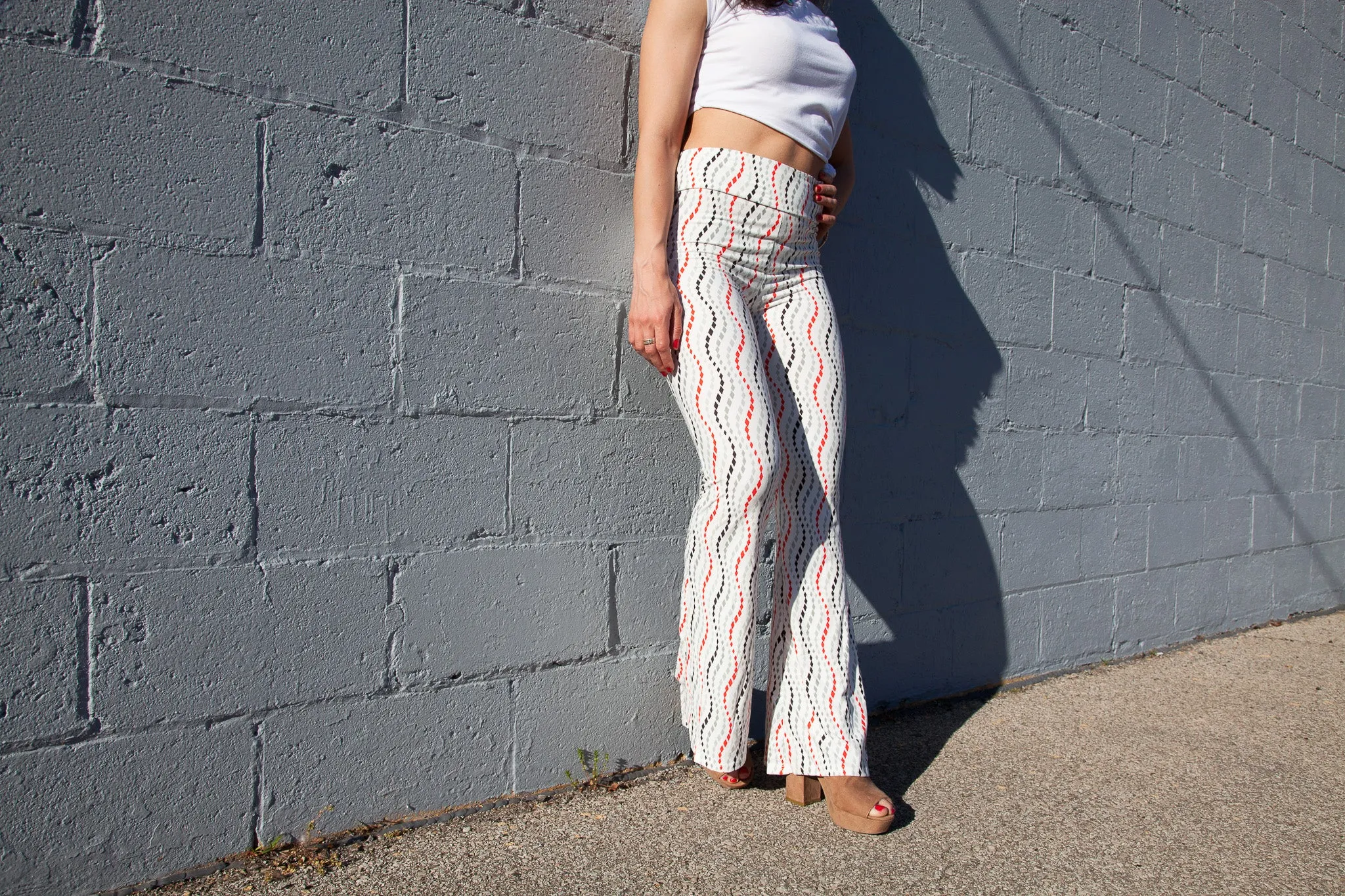 Wavy Baby Bell Bottoms