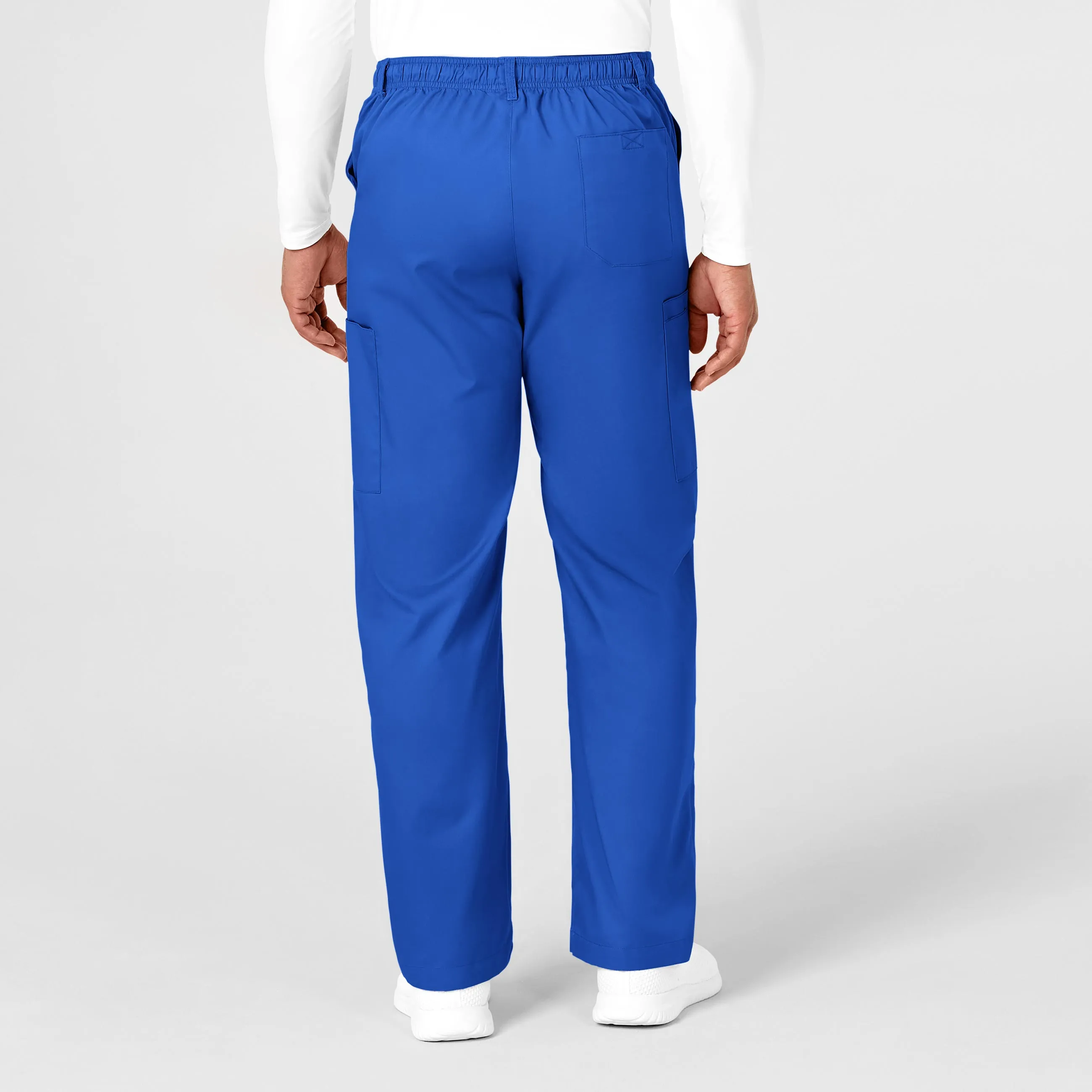 WonderWORK Men's Cargo Scrub Pant - Royal