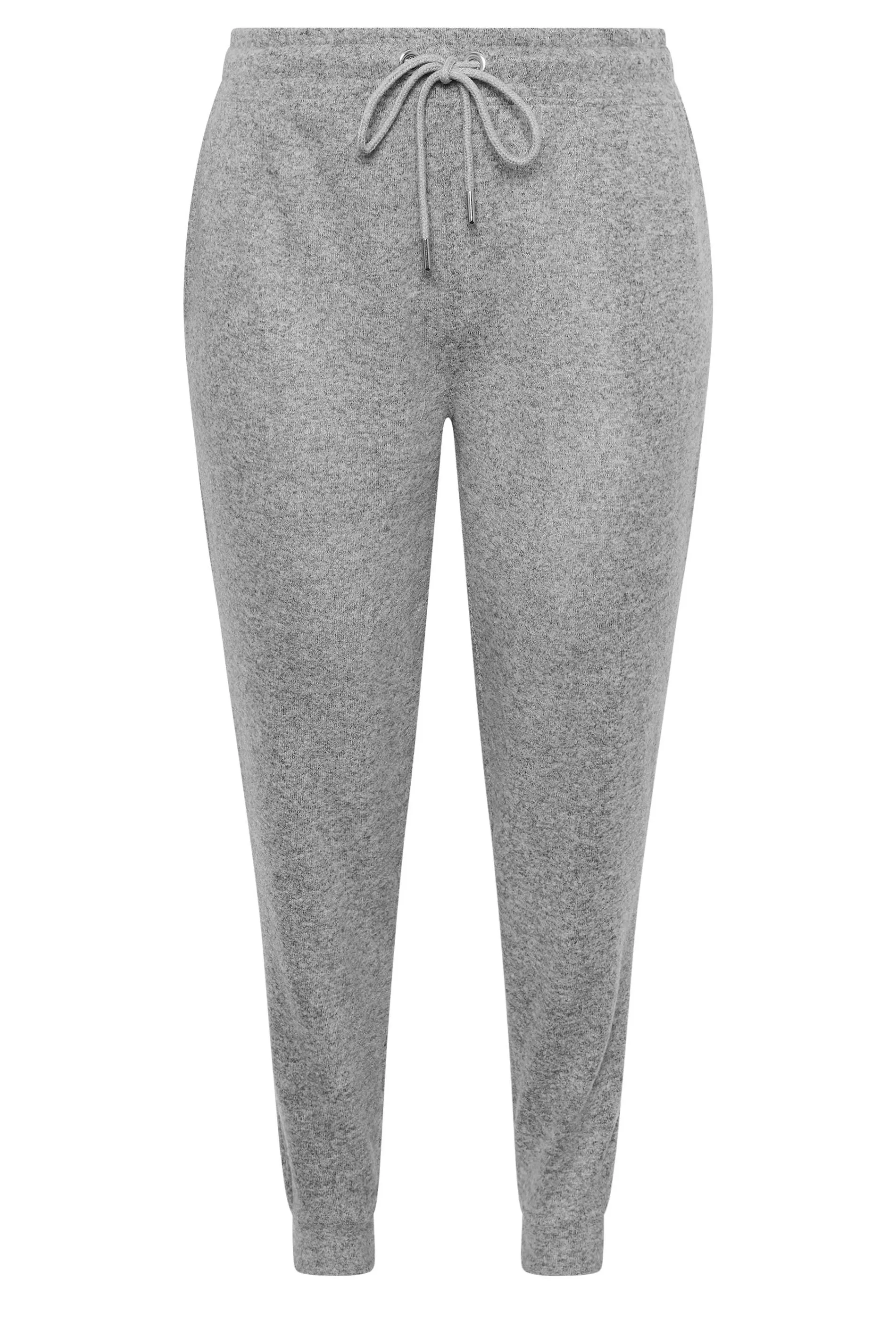 YOURS Curve Grey Soft Touch Joggers